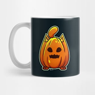 Cat Pumpkin - Halloween Mug